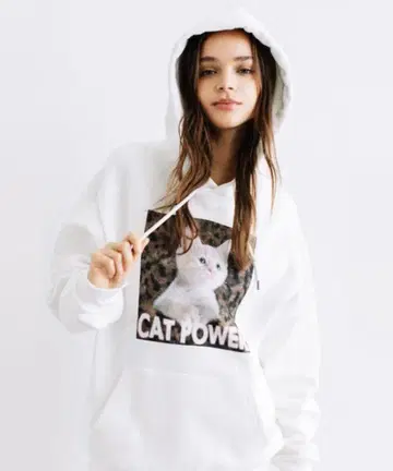 WCJ 후드티 화이트