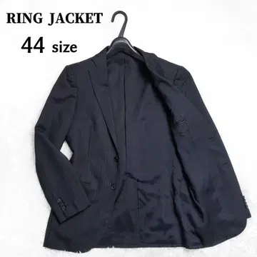 새상품급 RING JACKET 2B 테일러드 자켓 섀도우 스트라이프 S