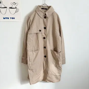 닥스 트렌치코트 빅 사이즈 미들 기장 다용도 아이템 스테디셀러