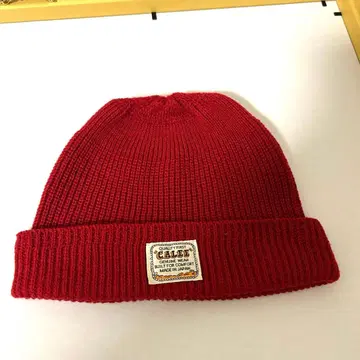 [ 새상품급 ] CALEE 칼리 니트 캡 빨간색