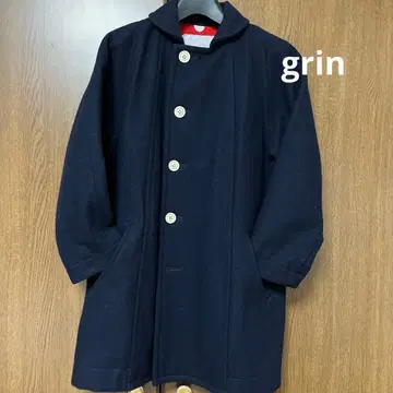 [ 새상품급 ] 그린 grin 둥근 카라 코트 숏코트