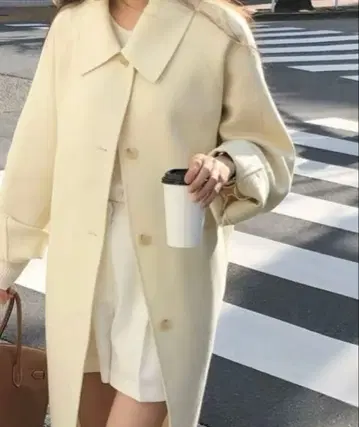 ounce 코트 롱 코트 한국 여성용