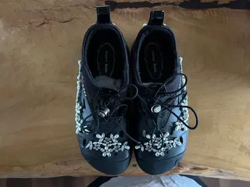 Simone Rocha x Crocs 블랙 23cm