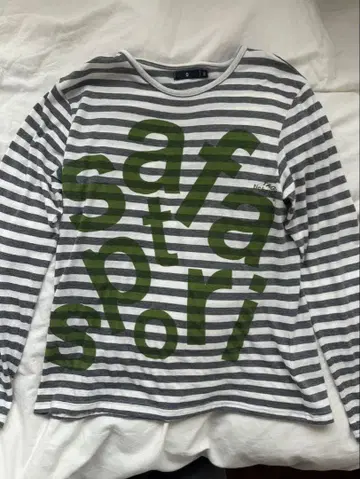 safarispot 보더 롱T 사이즈 0