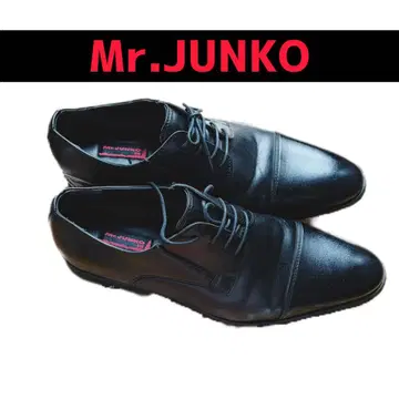 Mr. JUNKO 블랙 비즈니스 슈즈