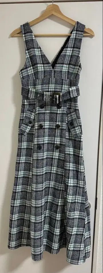 새상품급 dazzlin 블루그린 원피스 S 사이즈