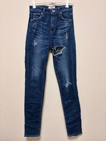 GYDA 스키니 데님 M 데미지 가공