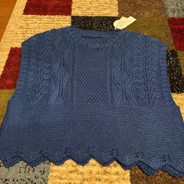 세탁 가능한 니트 베스트