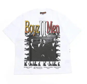 Boyz II Men 셔츠 화이트 XL