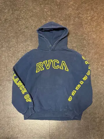 RVCA 네이비 후드티 S 사이즈