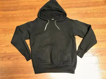 웨어하우스 타프타 후디 세파포켓 후가공 후드티 블랙 바디 구제 의류