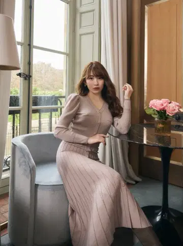 Herlipto SuiteRoom Knit Long Dress