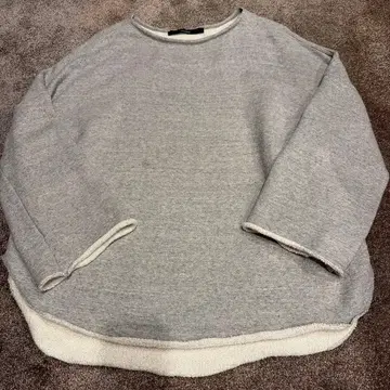 FRAMeWORK 그레이 맨투맨 풀오버