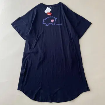 택 포함 새상품 드럭 스토어즈 넉넉한 빅 사이즈 원피스 돼지