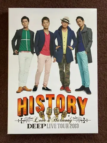 DEEP LIVE TOUR HISTORY/THE SINGER 티셔츠