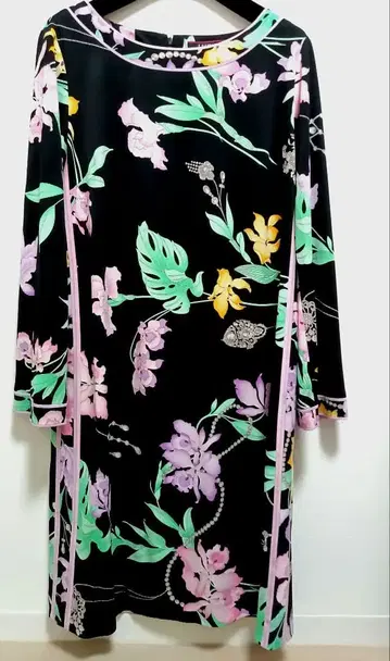 컨디션 최상 레오나르 칸칸 원피스 루즈핏 42