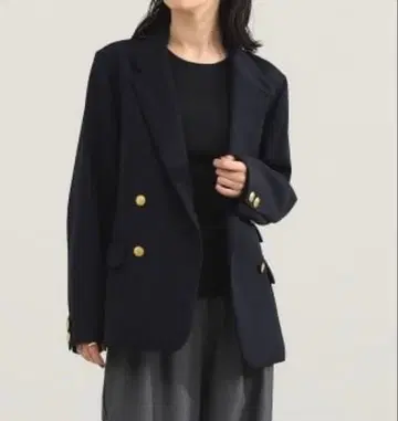 TICCA 더블 자켓 (블랙)