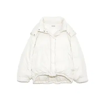 snidel 후드 다운 코트 미들 프렌치 다운