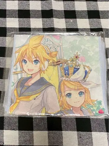 카가미네 린 카가미네 렌 10주년 머플러 타월 A