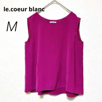 le.coeur blanc 슬리브리스 블라우스 핑크 계열 38 여성용