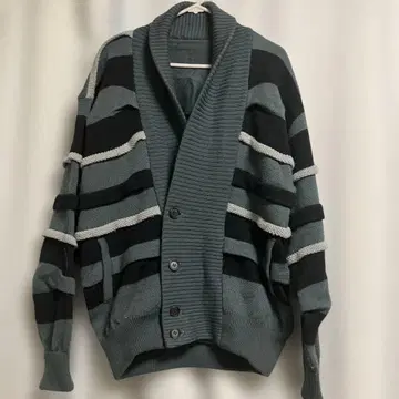 ISSEY MIYAKE 스트라이프 가디건