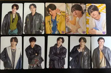 timelesz 트레이딩 카드 묶음 판매 10장 세트