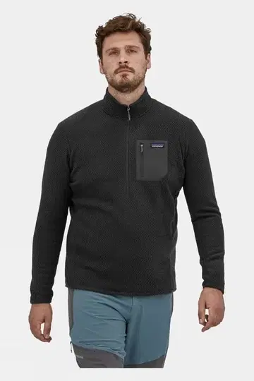 파타고니아 R1 에어 풀오버 Patagonia 플리스 하프 지퍼