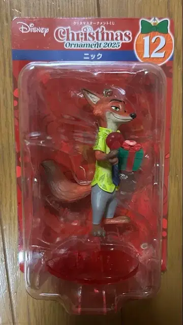 Happy 복권 크리스마스 오너먼트 닉 주토피아