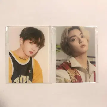BTS THE BEST FC 한정판 정국 포토카드 2장