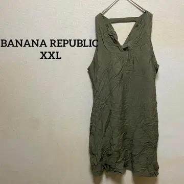 BANANA REPUBLIC 슬리브리스 원피스 XXL 올리브