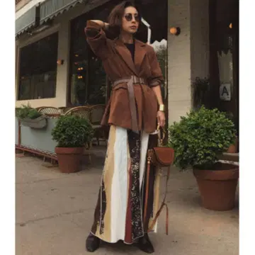 [Ameri vintage] FUDE ART SKIRT