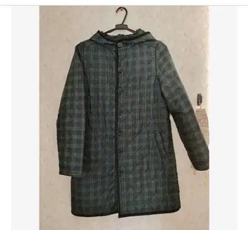 URABAN RESARCH DOORS 퀼팅 코트 블랙워치