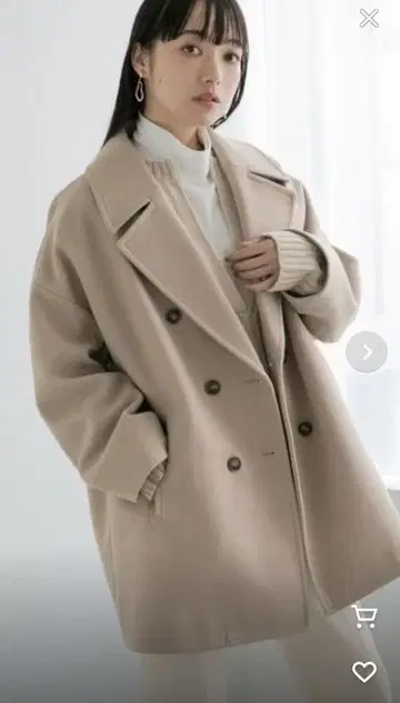 로리즈팜 아우터 피 코트