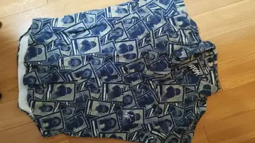 WANIMA LEFLAH 하와이안 셔츠 L 네이비 계열