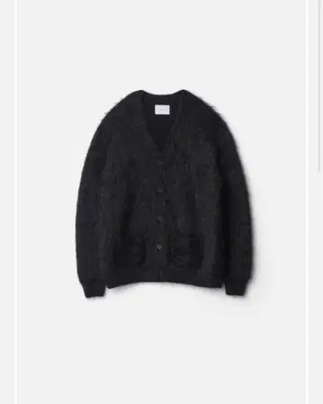 ssstein KID MOHAIR KNIT V NECK CARDIGAN