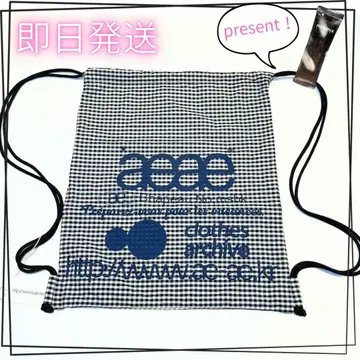 [ 한국 한정판 ] aeae BLACK 냅색 체크