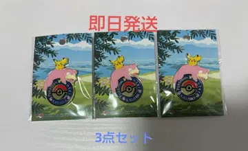 포켓몬 센터 카가와 한정 판매 핀즈 야돈 로고 핀즈 3점