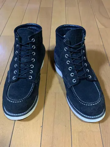 redwing 8874 블랙 스웨이드 us7 1/2 E 와이즈