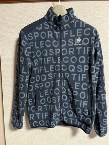 르꼬끄 스포르티브 le coq sportif 플리스 블루종 올 패턴 LL