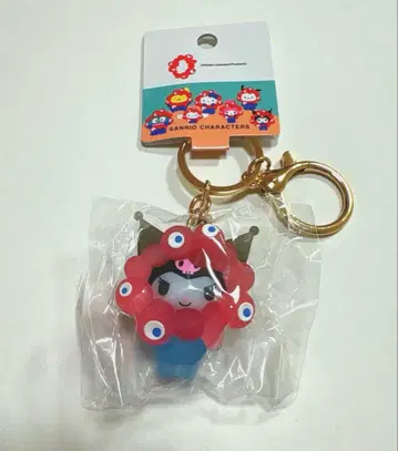 산리오 미야쿠미야쿠 클리어 컬러 키링 쿠로미