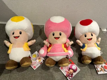 슈퍼 마리오 키노피오 노란 키노피오 키노피코(S) 봉제 인형 3종 세트