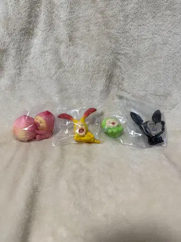 제일복권 코비토즈칸 E상 미니 피규어 4체 세트