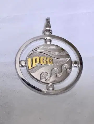 빈티지 이바라키현 1979년 7월 퍼시픽 컨트리 클럽 순은 펜던트