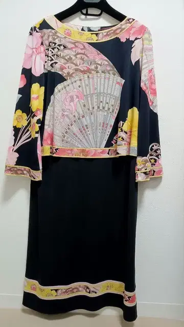 시착 정도 레오나르 극최근 칸칸 소재 원피스 38