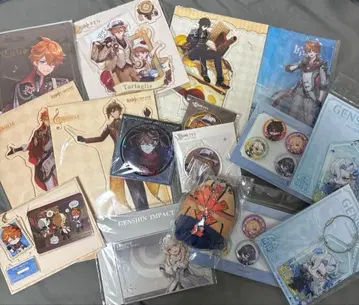 원신 타르탈리아 종려 누비예트 아크릴 스탠드 묶음 판매