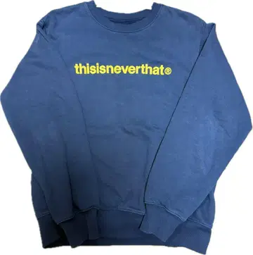 thisisneverthat 네이비 맨투맨 S