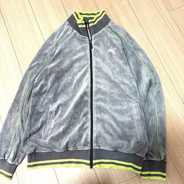PUMA 그레이 라임 저지 O 사이즈 1100번