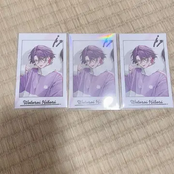 와타라이 히바리 폴라로이드풍 카드 파자마 파티