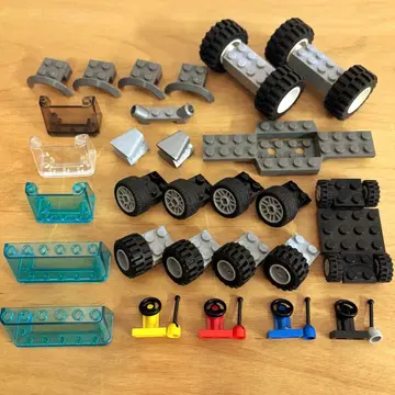 레고 LEGO 정품 자동차 부품 타이어 묶음 판매