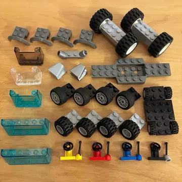 레고 LEGO 정품 자동차 부품 타이어 묶음 판매